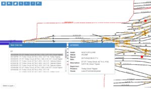 Amtrak Linear Diagram
