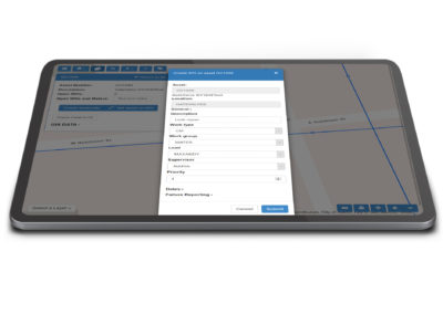 Create a spatial mobile work order in Maximo